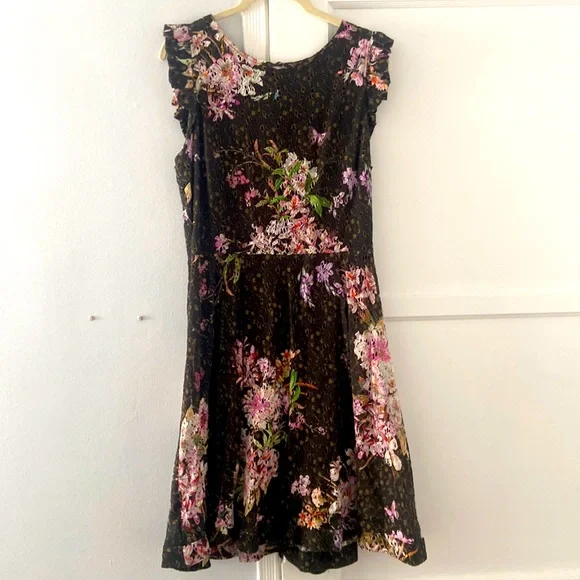 Eri & Ali | Dresses | Moody Floral Eyelet Dress | Poshmark